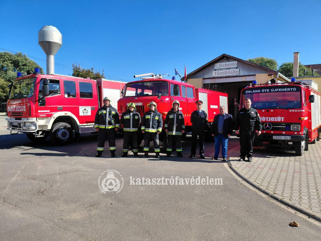  Felújított tűzoltószerek Újfehértón