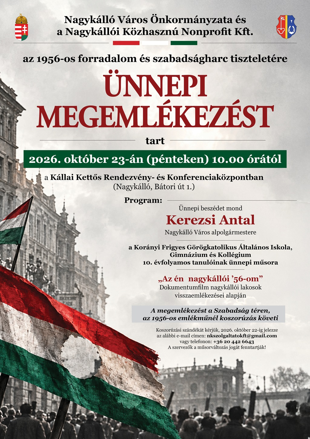 Megemlékezés Nagykállóban