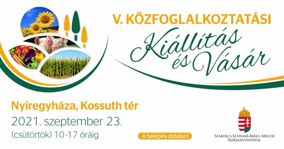 V. Közfoglalkoztatási Kiállítás és Vásár