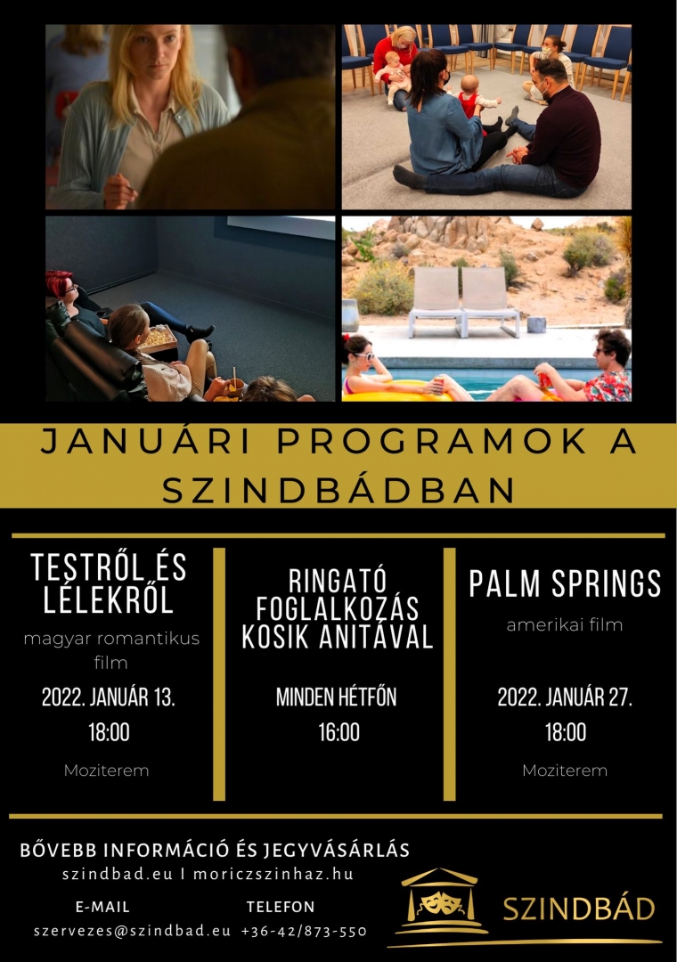 Szindbád - Januári programok