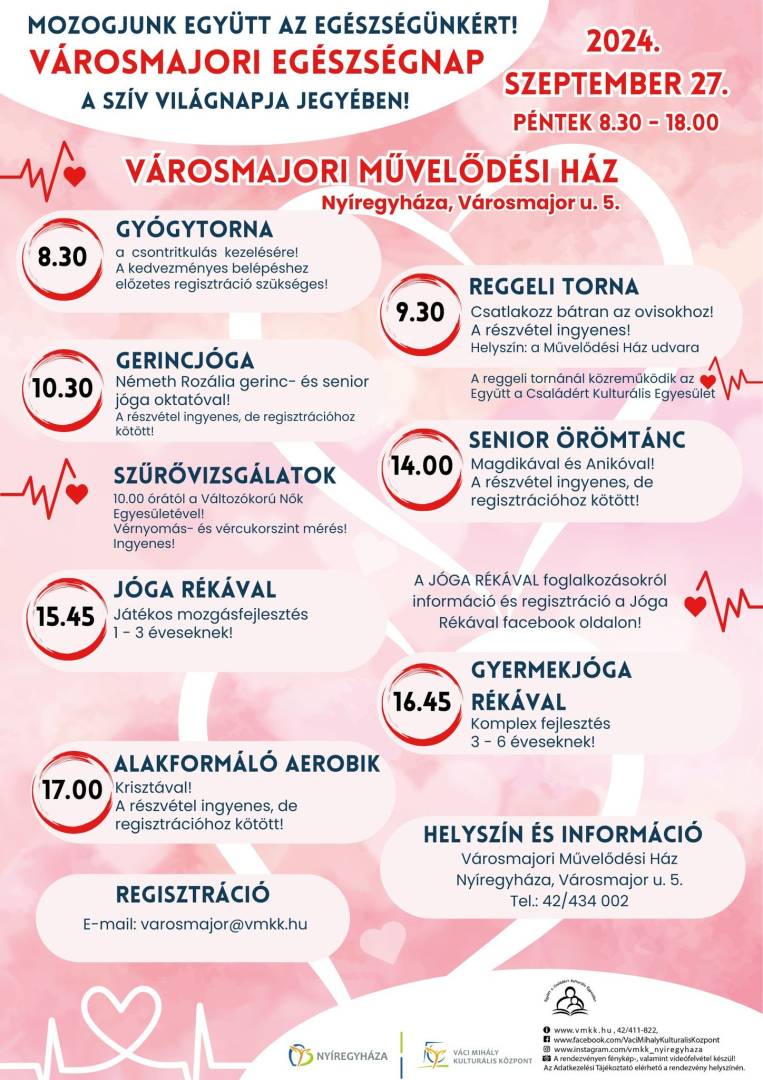 Városmajori egészségnap