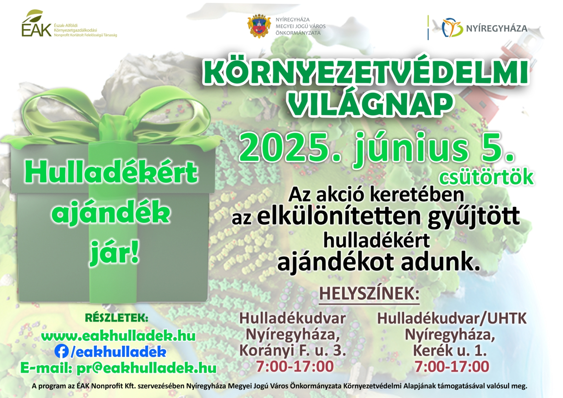 Akció a Környezetvédelmi világnapon