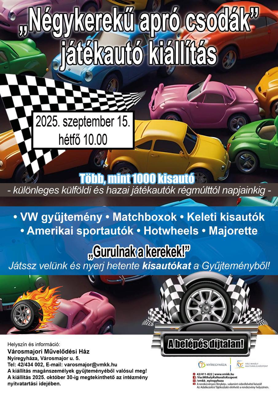 Játékautó kiállítás