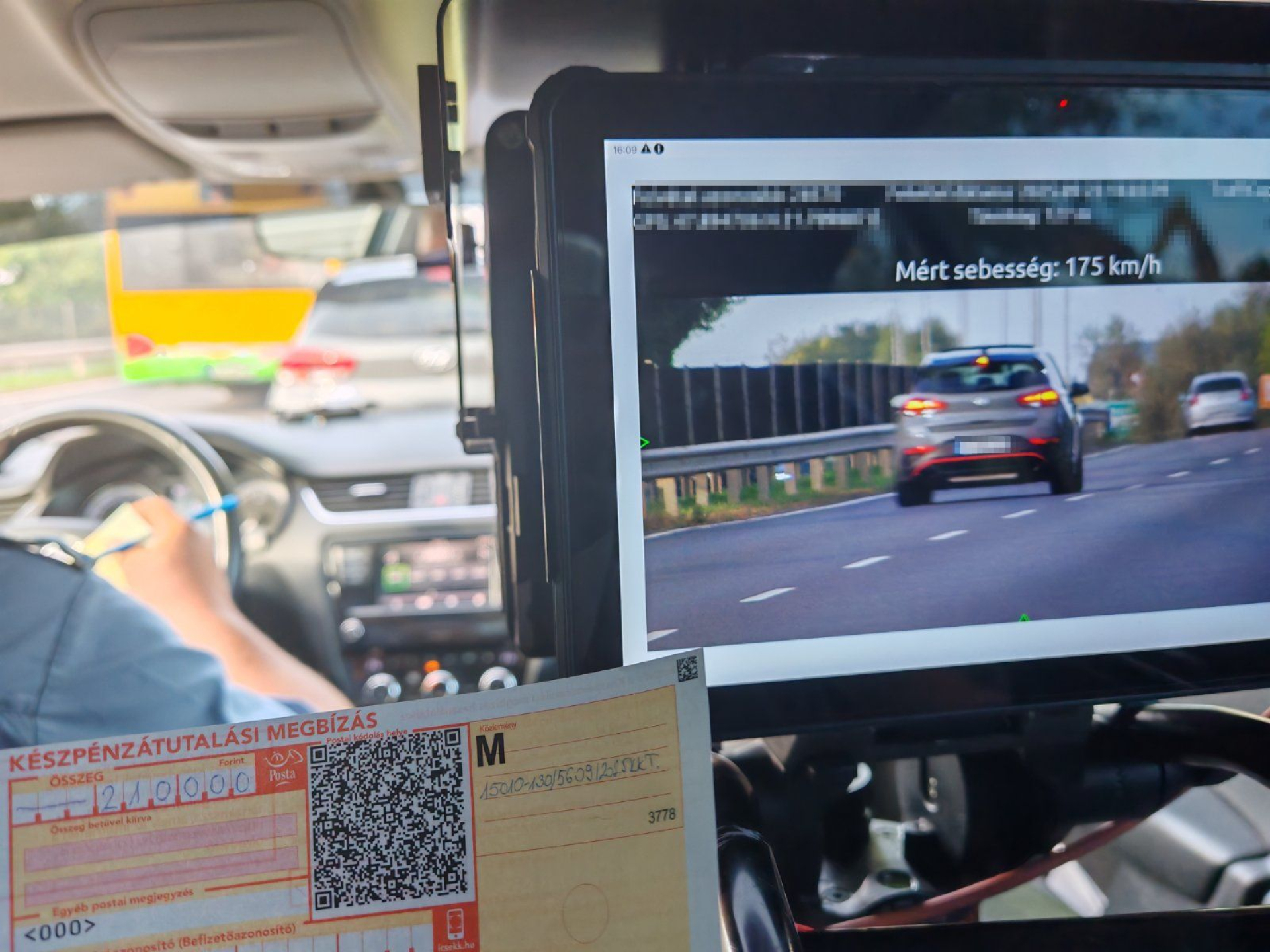 Gyorshajtókat is fogtak a ROADPOL akció alatt