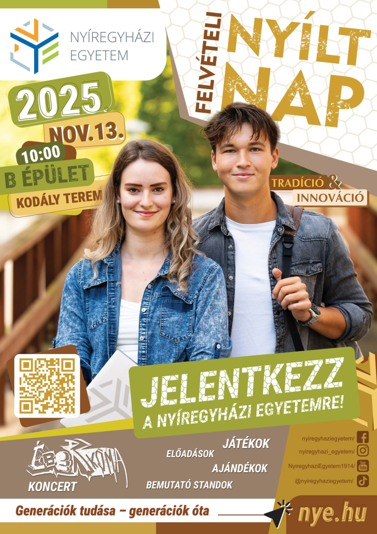Nyílt nap a Nyíregyházi Egyetemen