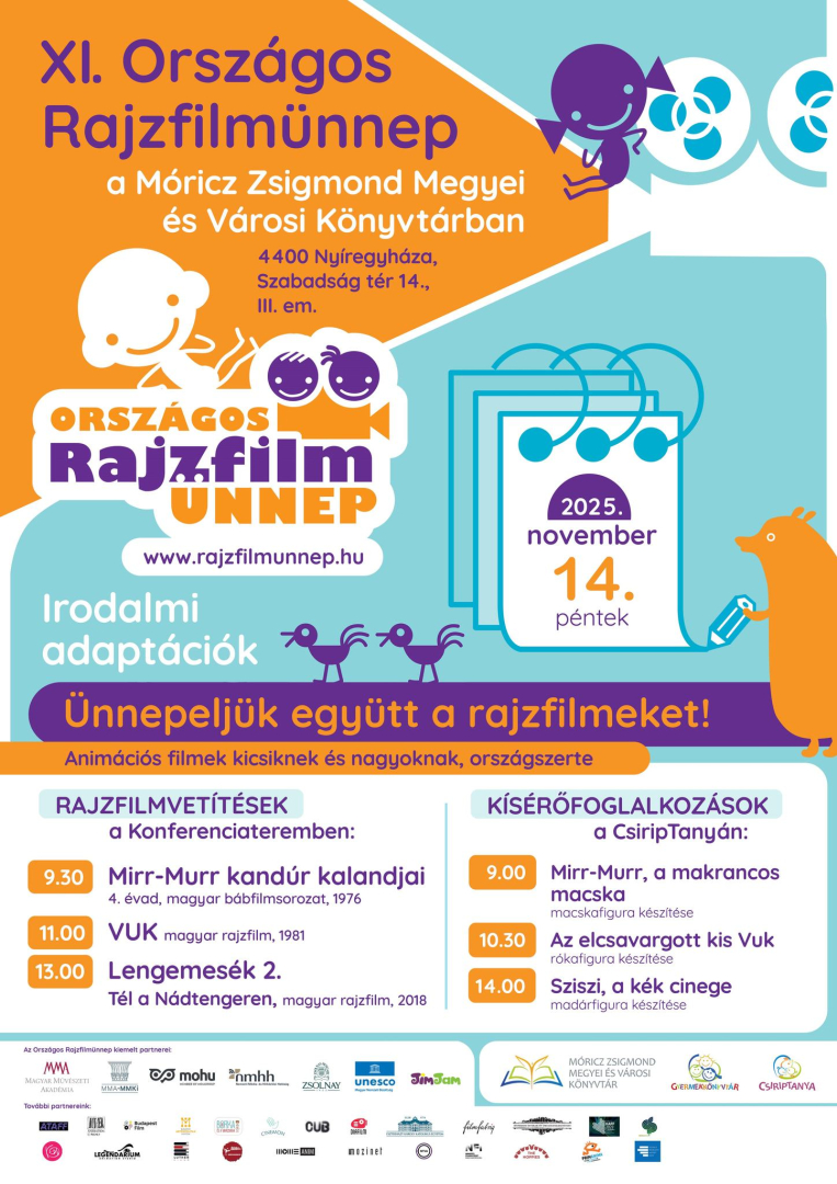 XI. Országos Rajzfilmünnep a könyvtárban