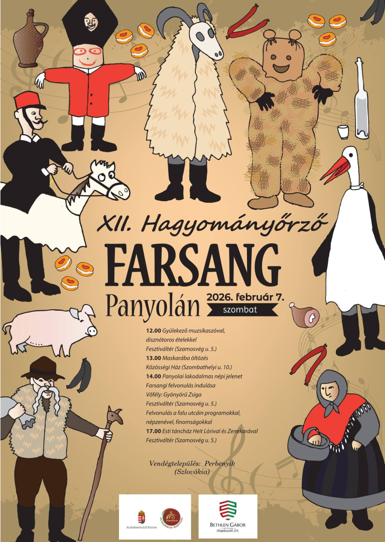 XII. Hagyományőrző farsang Panyolán