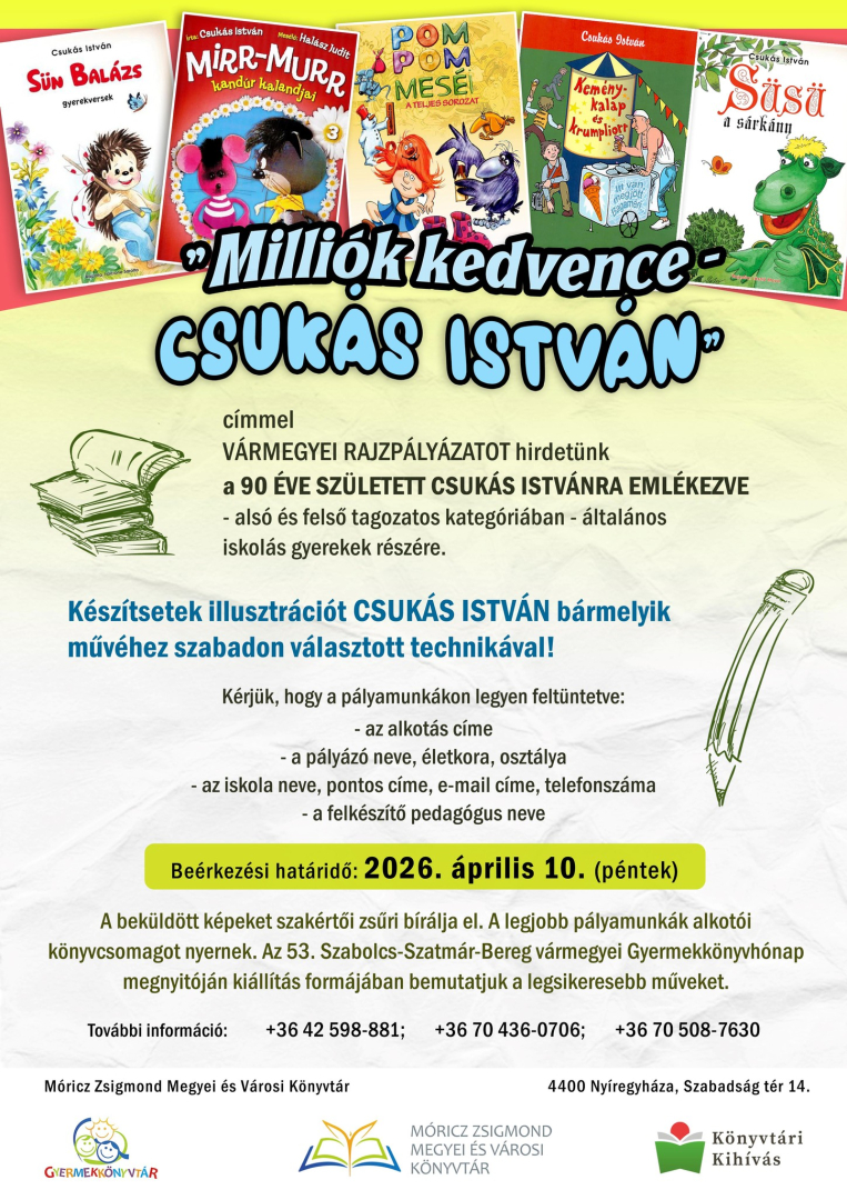 Rajzpályázat iskolásoknak