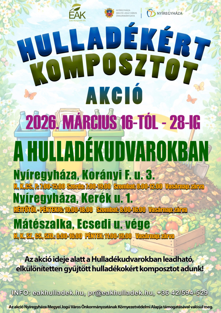 Komposzt jár a hulladékért