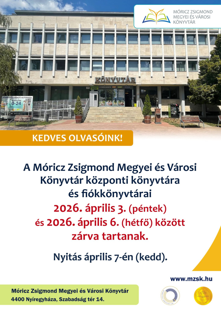 Zárva lesznek a könyvtárak