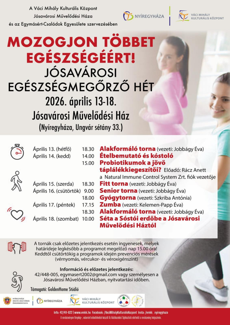 Jósavárosi Egészségmegőrző hét