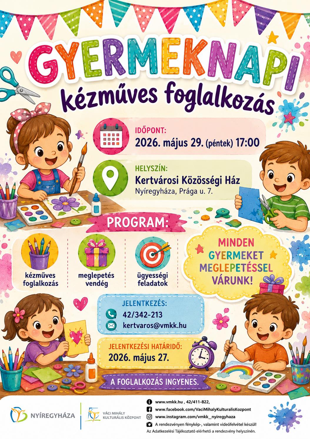 Kézműves foglalkozás