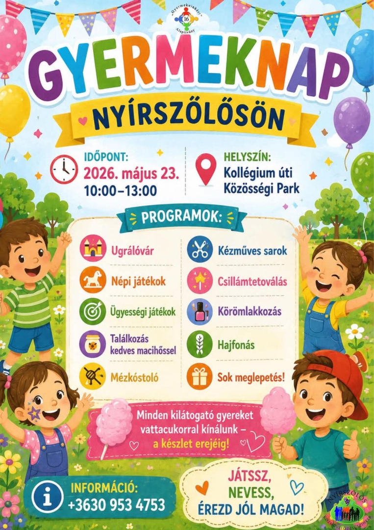Gyermeknap Nyírszőlősön