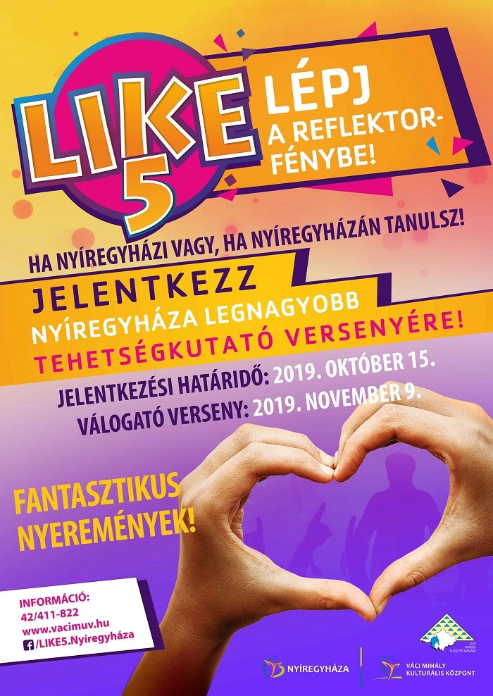 Még várják a jelentkezéseket a LIKE tehetségkutatóra