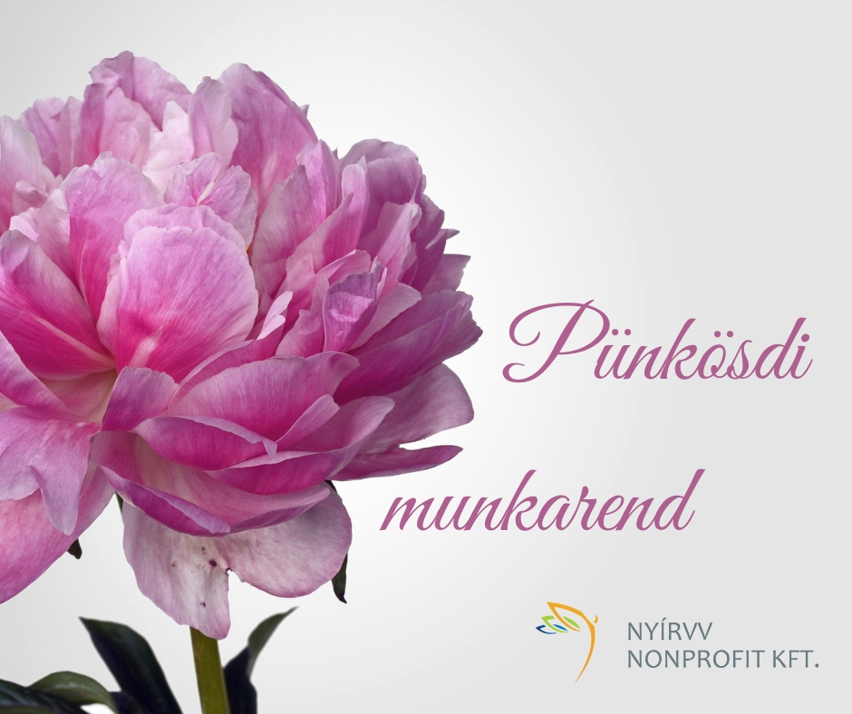 Pünkösdi munkarend a NYÍRVVnél 