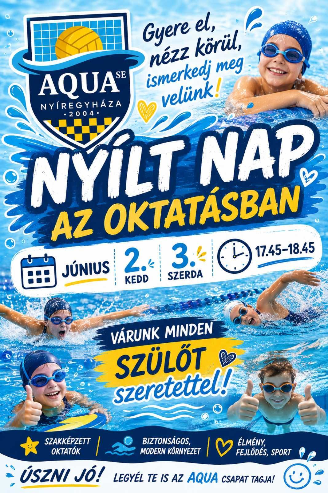 AQUA SE Nyílt nap