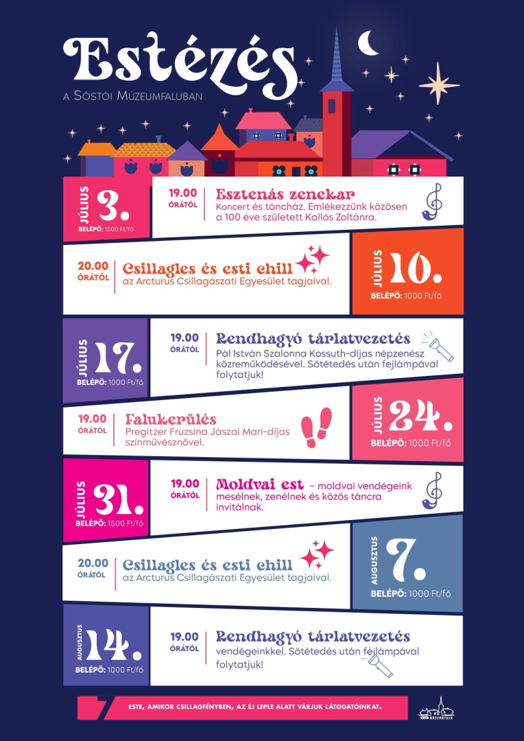 Estézés a Sóstói Múzeumfaluban