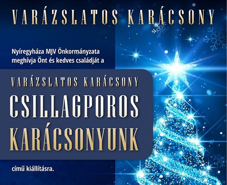 Csillagporos karácsony a Városházán