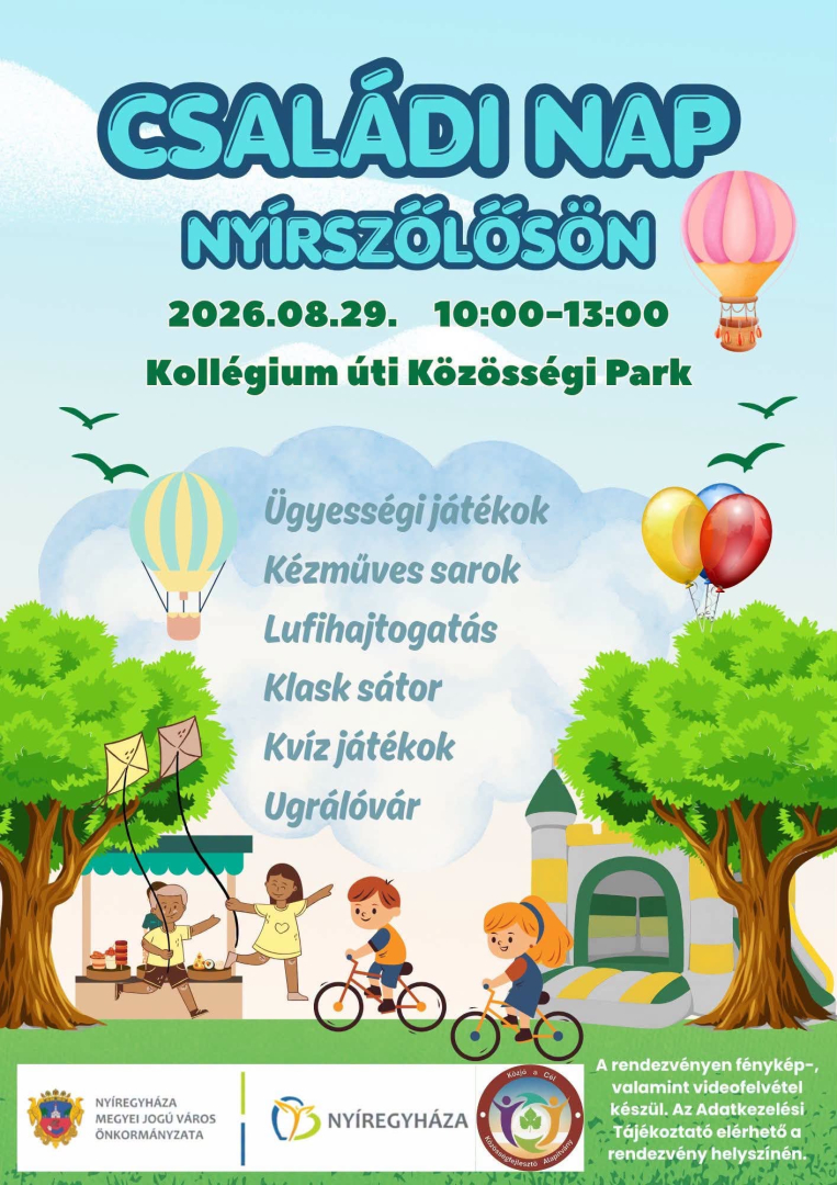Családi nap Nyírszőlősön