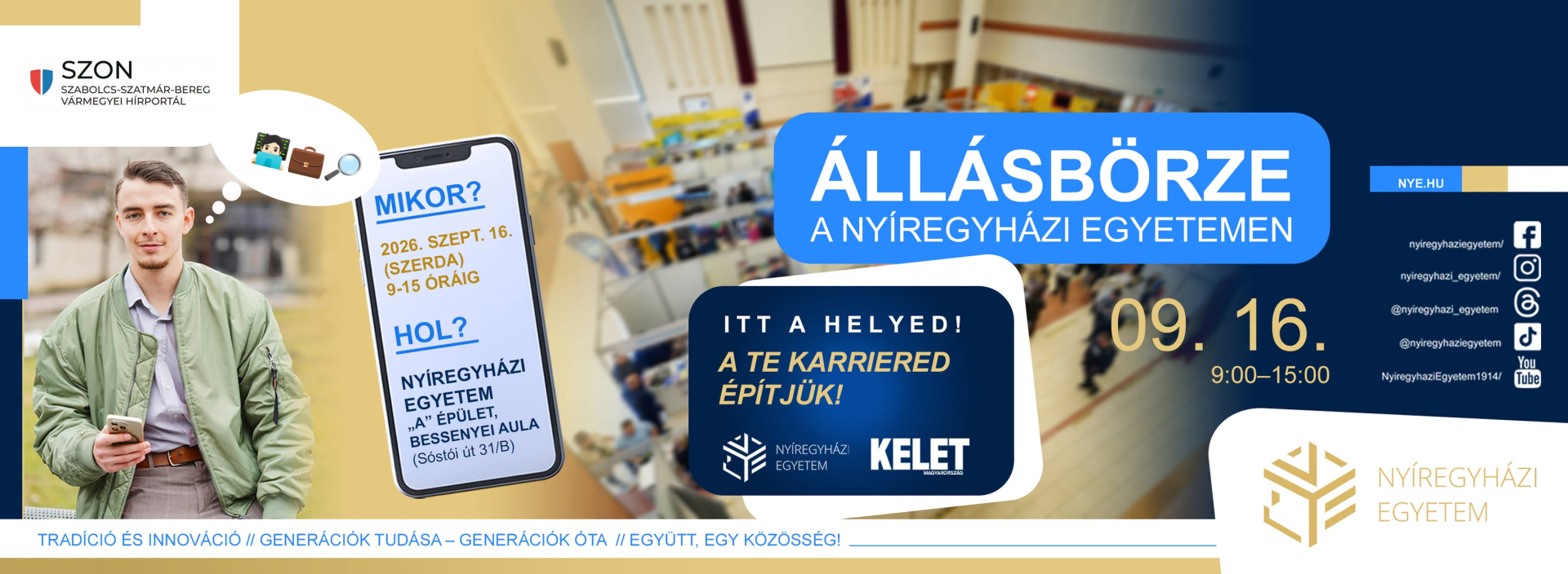 Állásbörze az Egyetemen