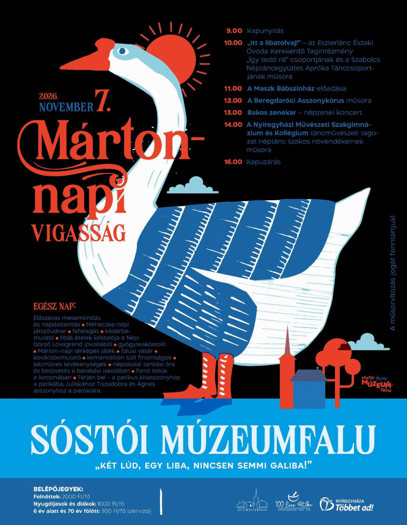 Márton nap a skanzenben