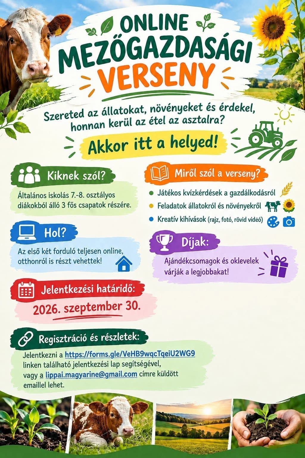Online mezőgazdasági verseny