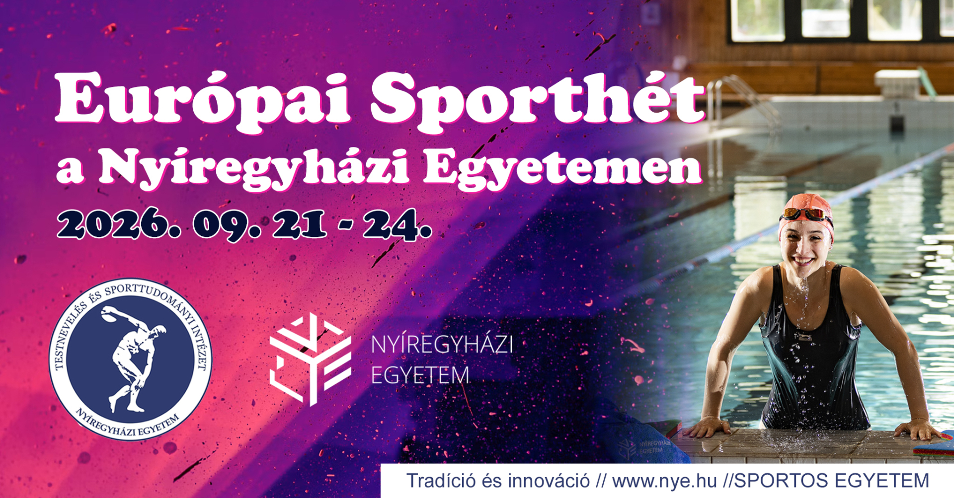 Európai Sporthét a Nyíregyházi Egyetemen