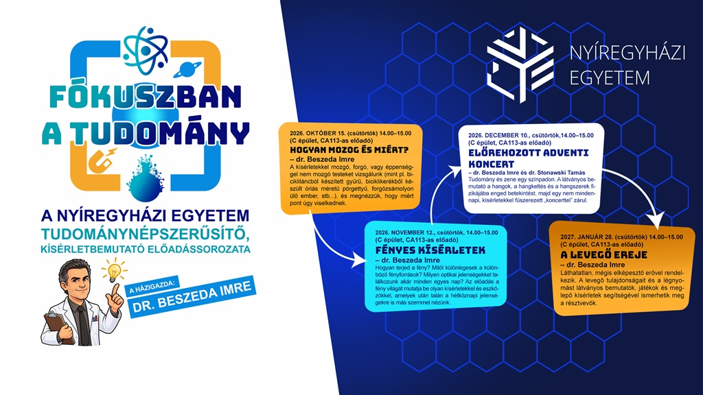 Fókuszban a tudományok