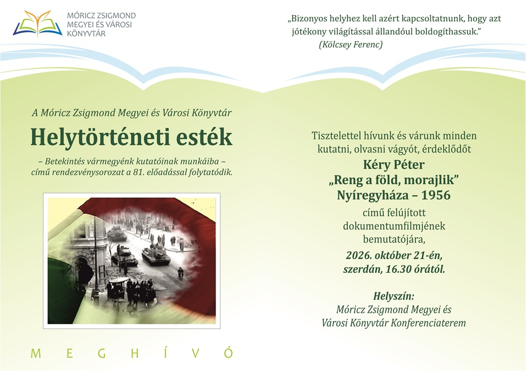 Helytörténeti esték