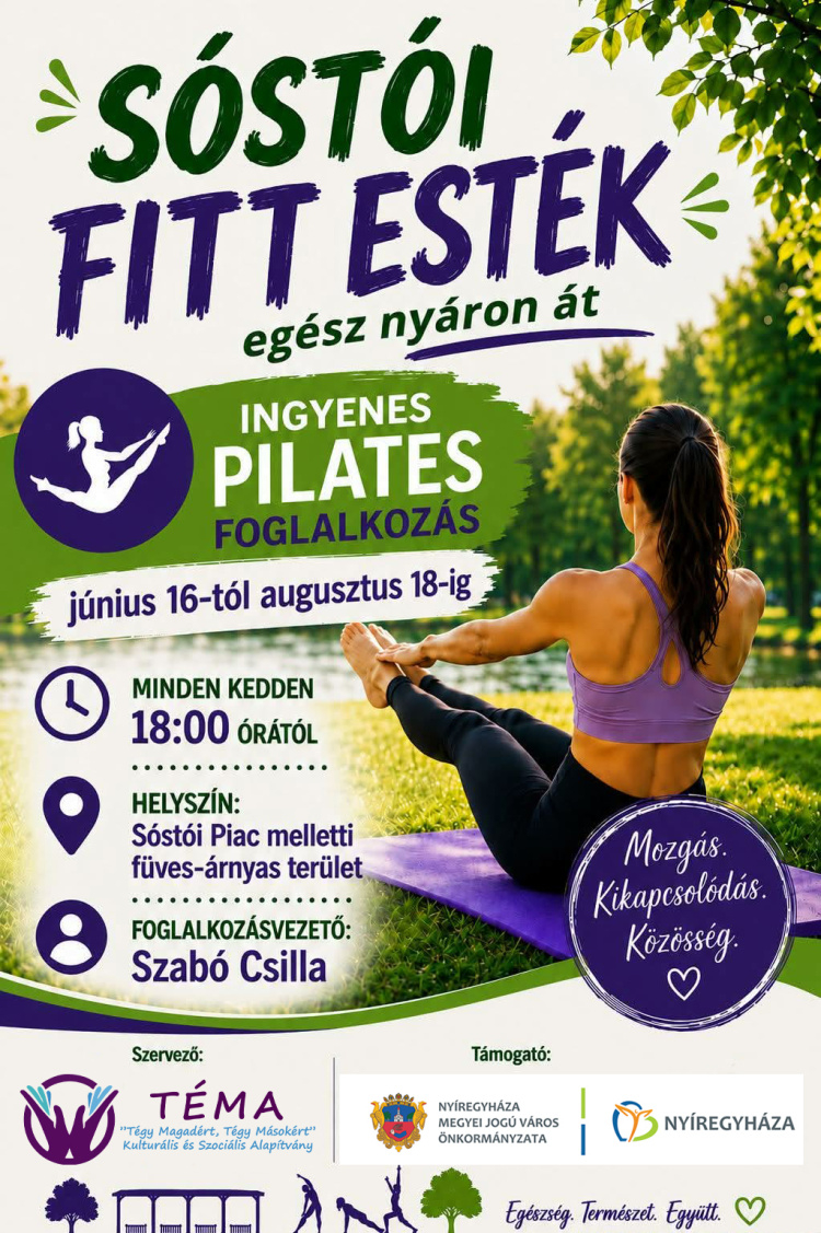 Sóstói Fitt esték - Pilates