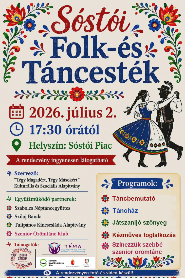 Sóstói Folk és táncesték