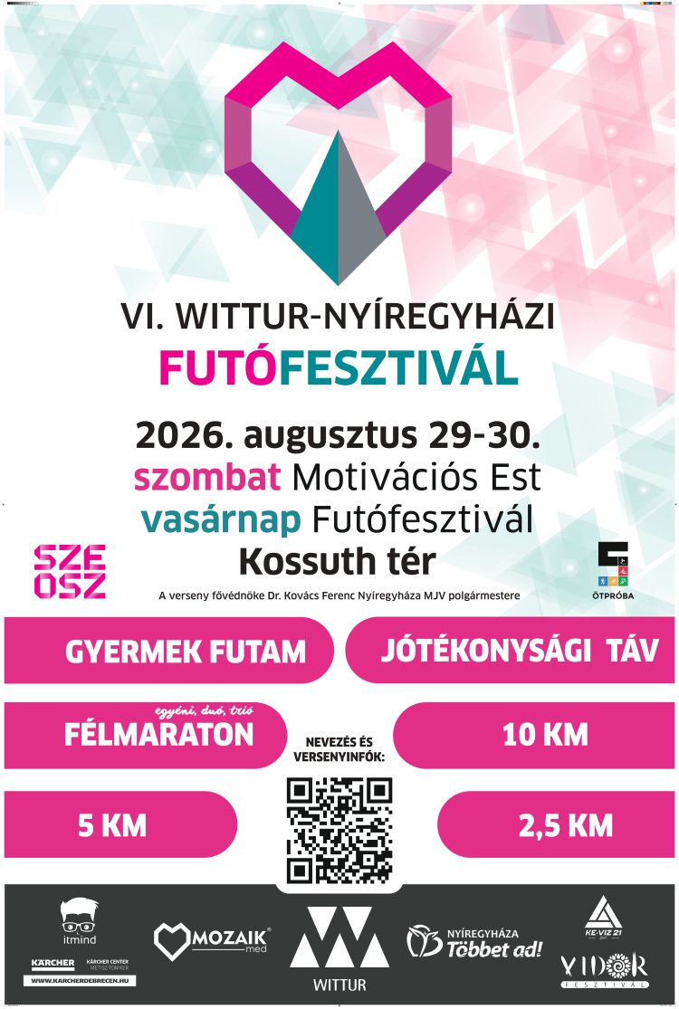 I. WITTUR–Nyíregyházi Futófesztivál
