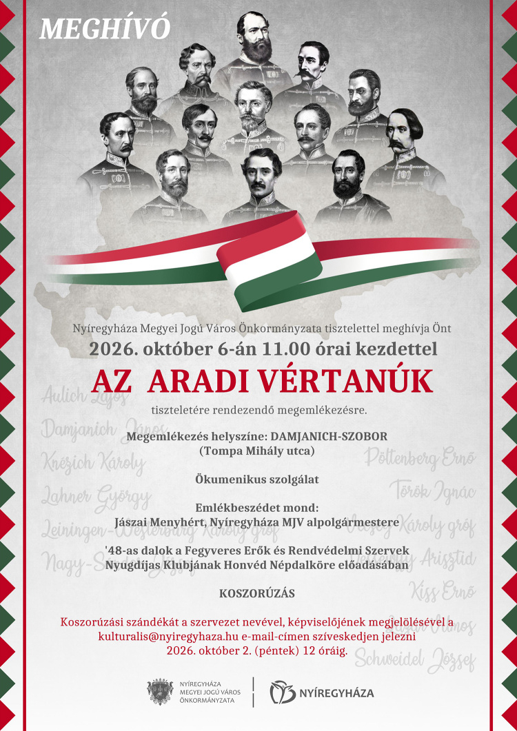 Megemlékezés Nyíregyházán