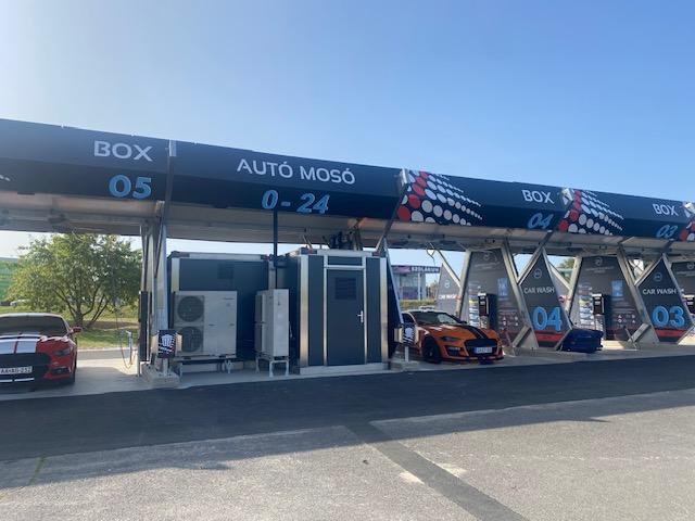 Nyíregyházán a DeLuxe Carwash