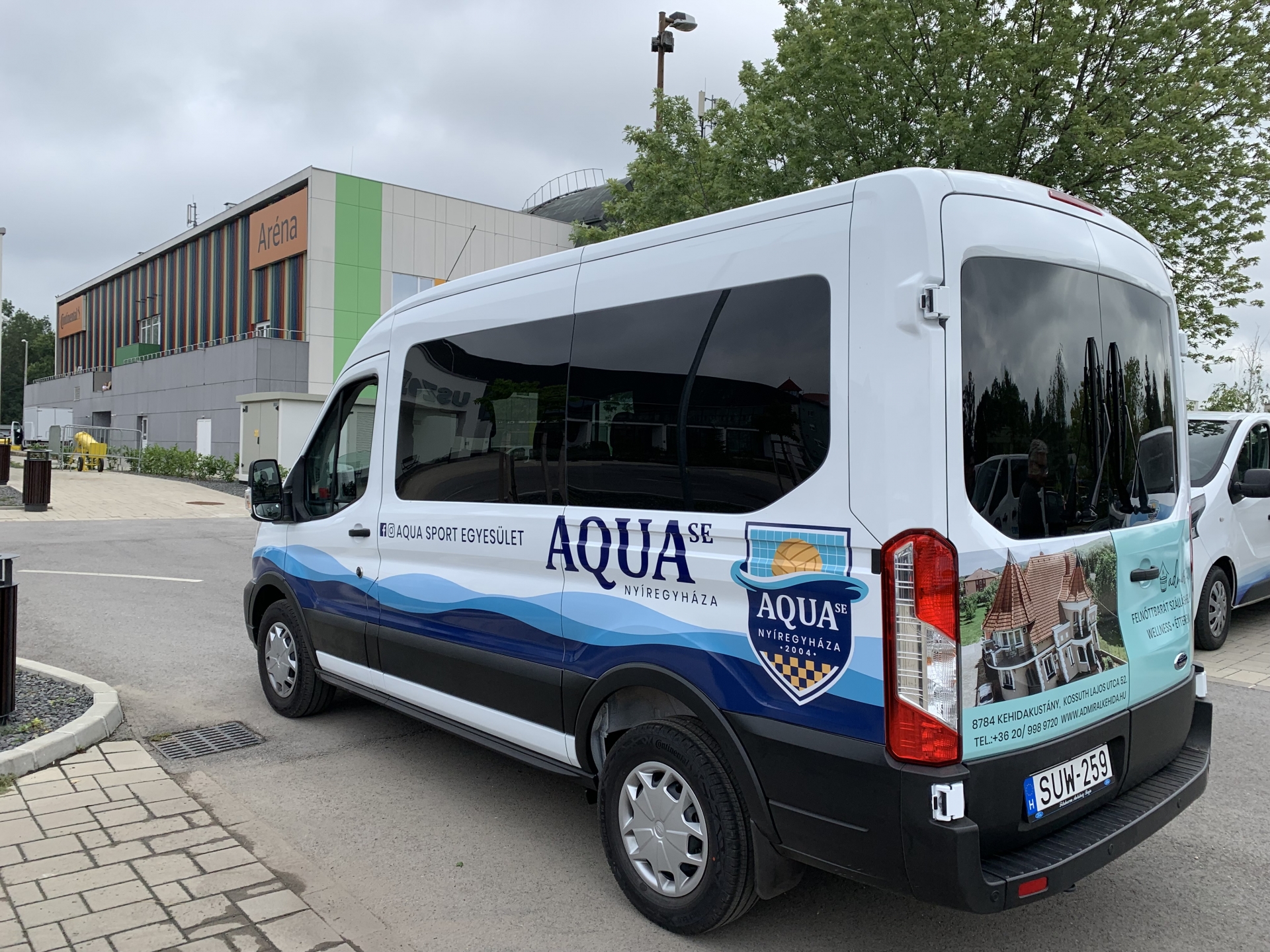 Új kisbuszt szerzett be az AQUA SE