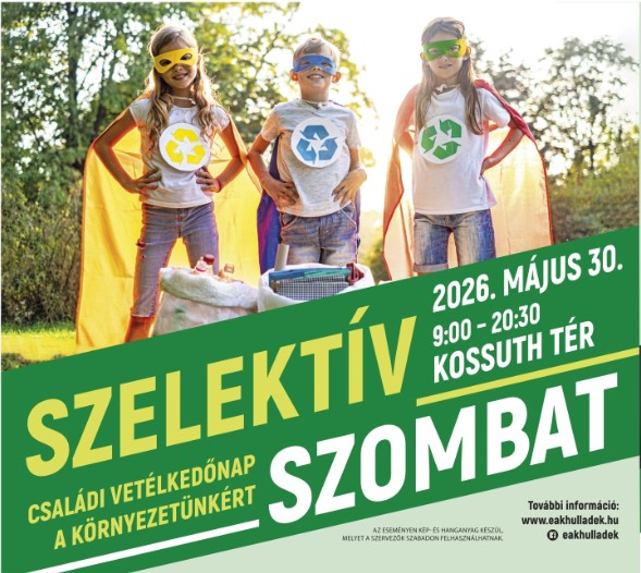Május végén ismét Szelektív Szombat