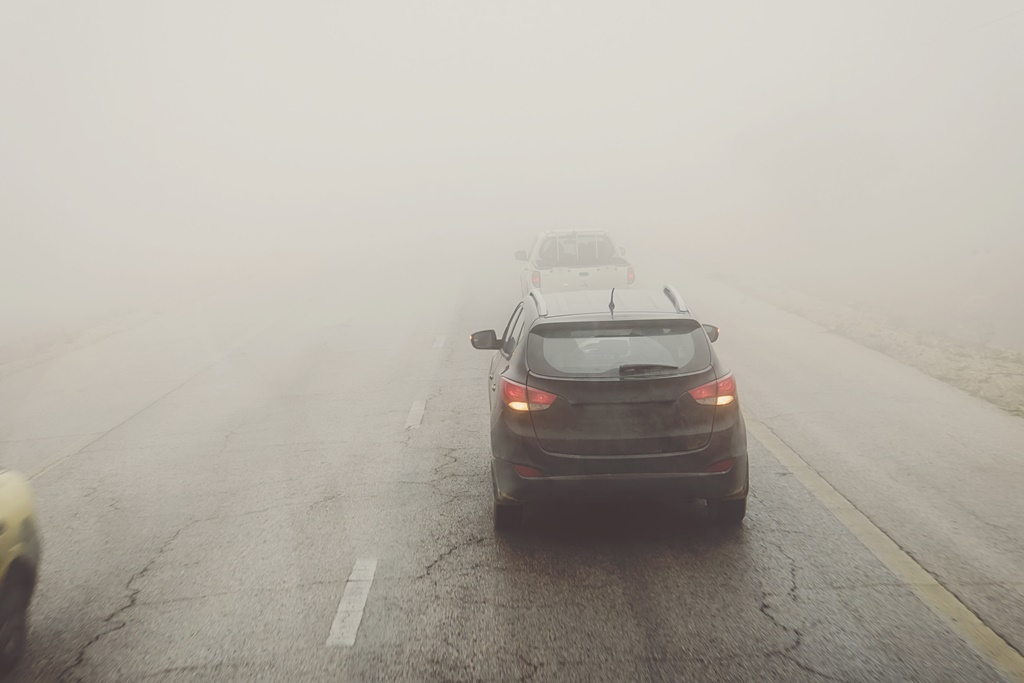 Veszélyes a ködös idő