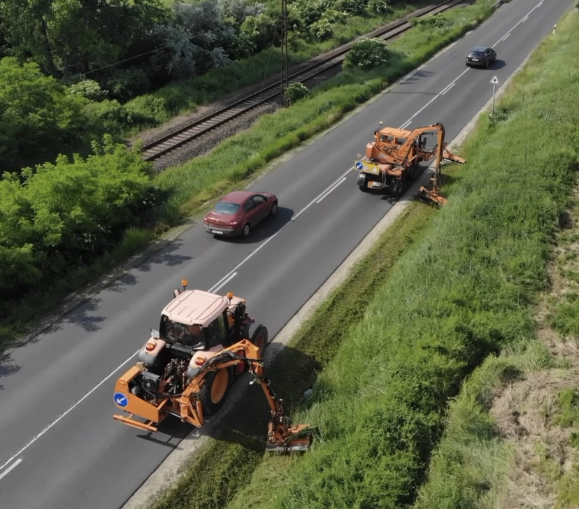 Elindultak a tavaszi-nyári útmunkák