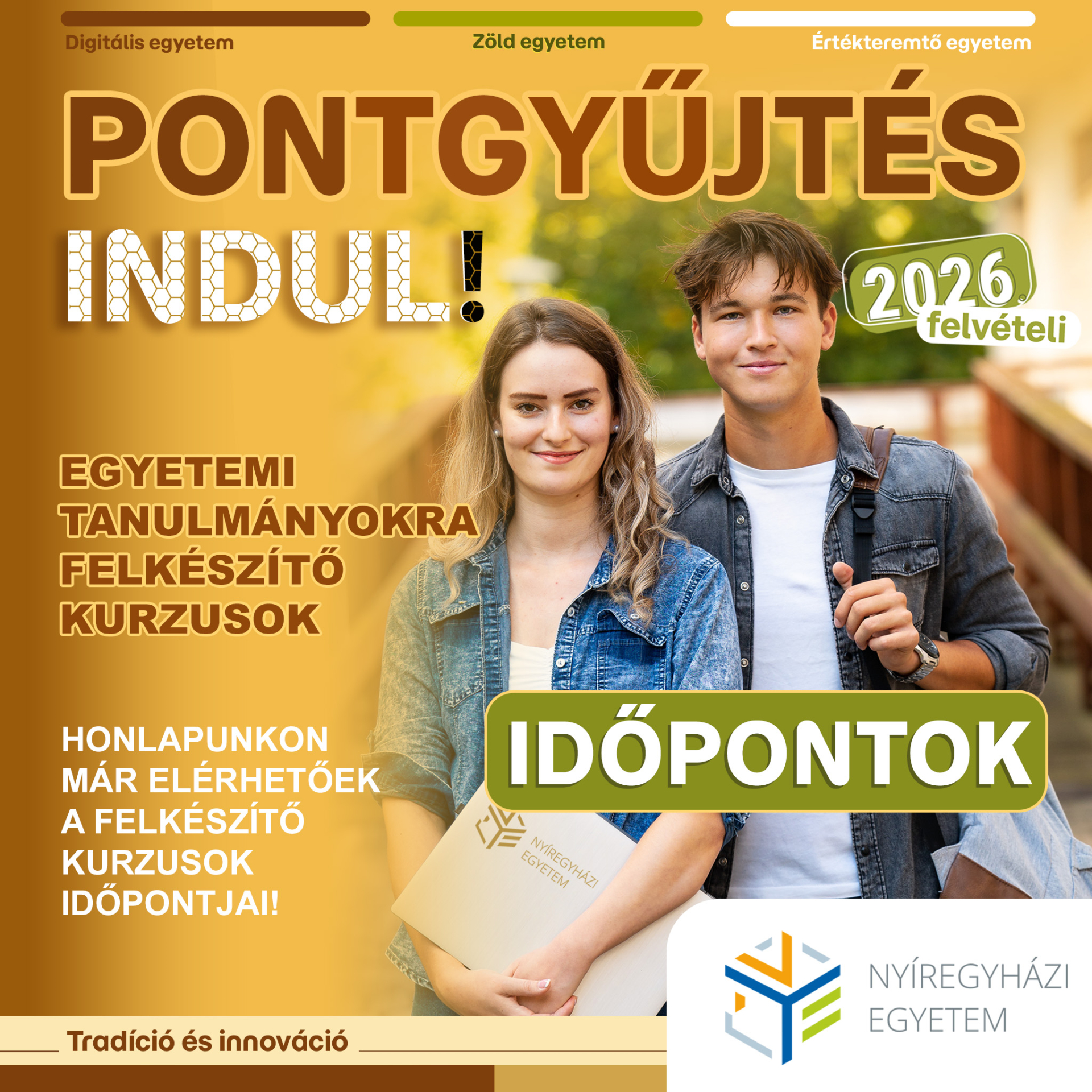 Kezdődnek a kurzusok 