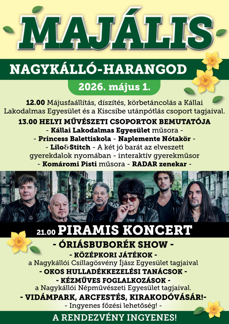 Majális - Nagykálló