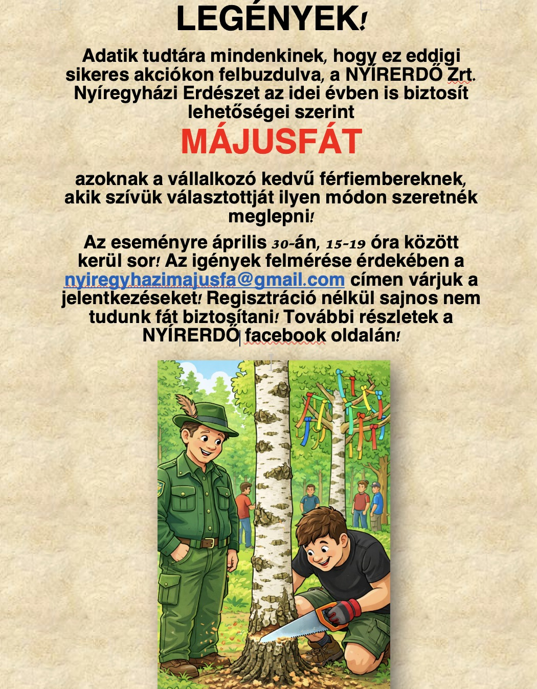 Szedd magad a májusfát!