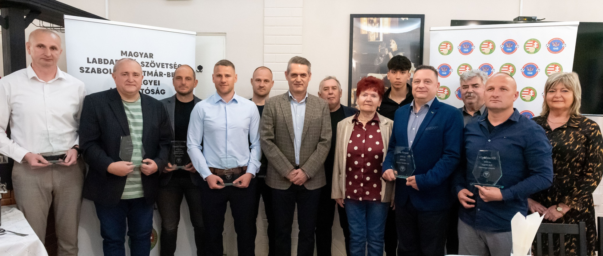 Méltó elismerés a vármegyei labdarúgás kiválóságainak