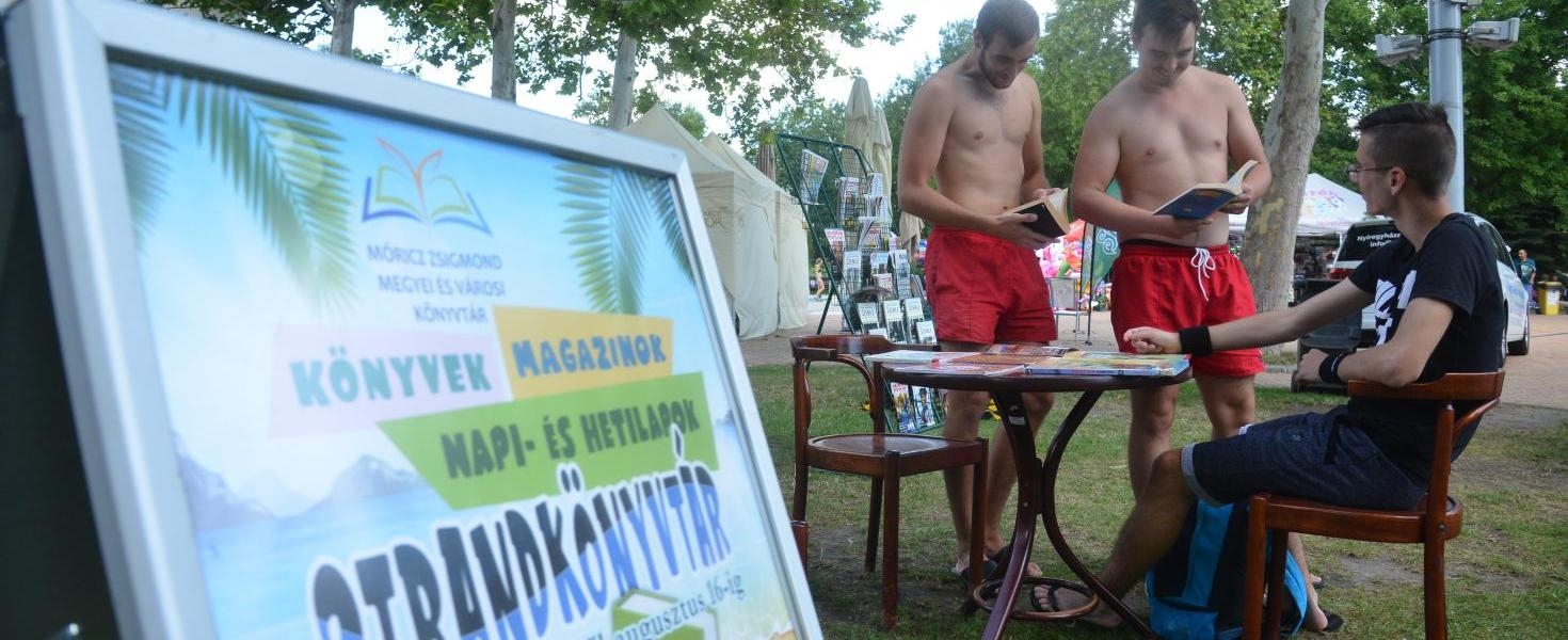 Idén is megnyílt a Strandkönyvtár