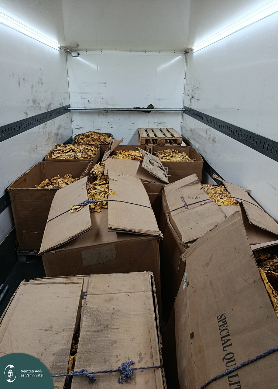 Dohánylevelet rejtett a lakatlan ház