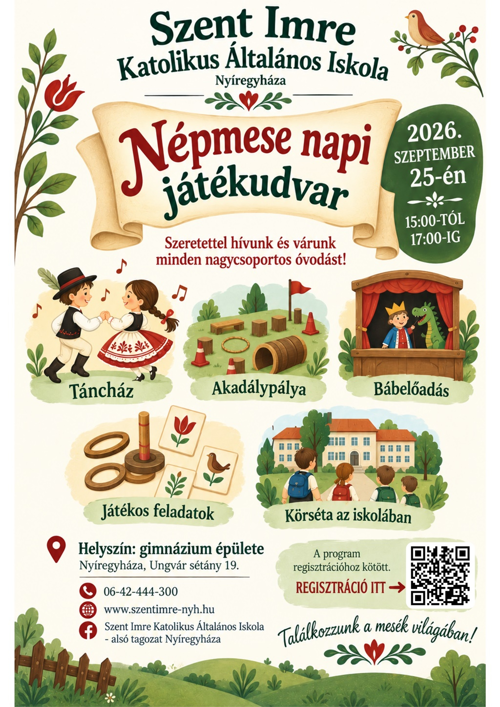 Népmese napi játékudvar