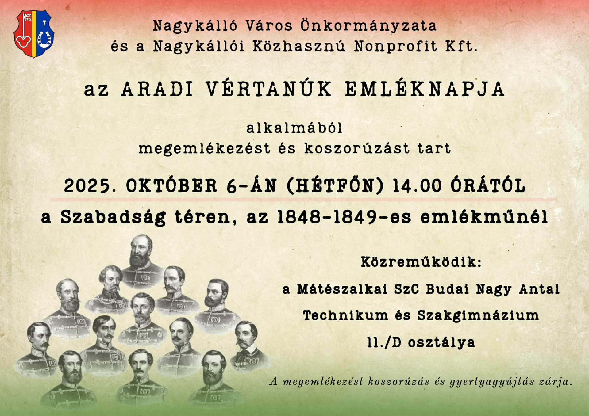 Megemlékezés Nagykállóban