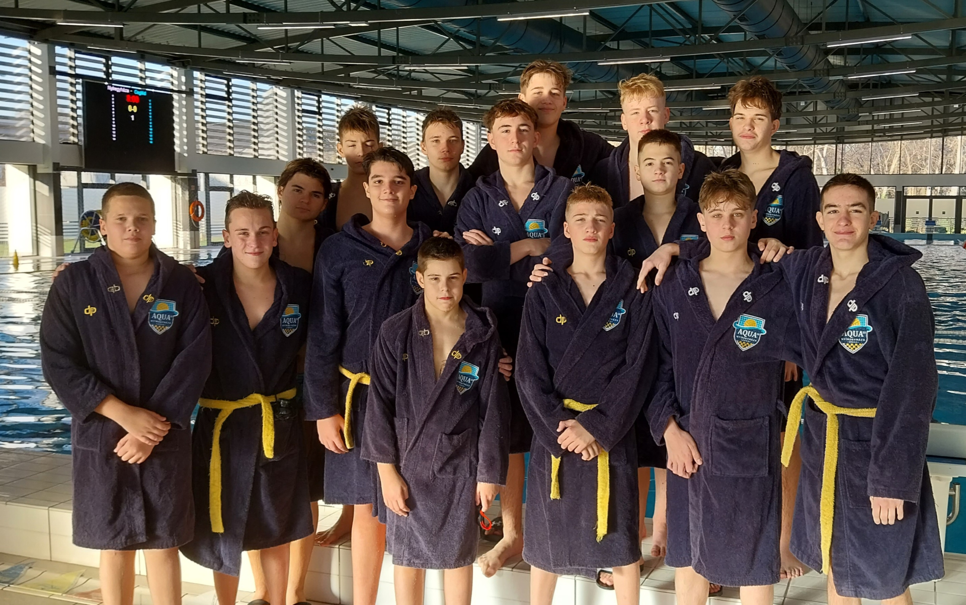 Győzött az AQUA SE U14-es pólócsapata az országos bajnokságban