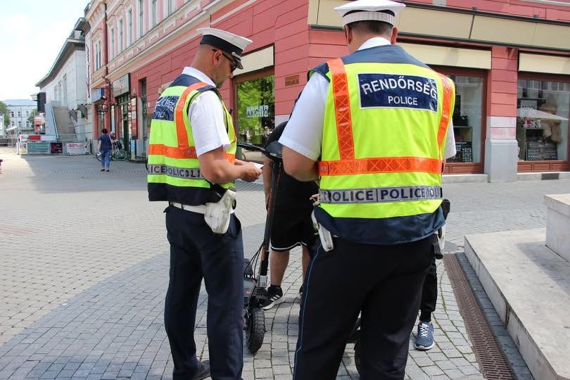 Egy héten keresztül ellenőrizték a kétkerekű járműveket 