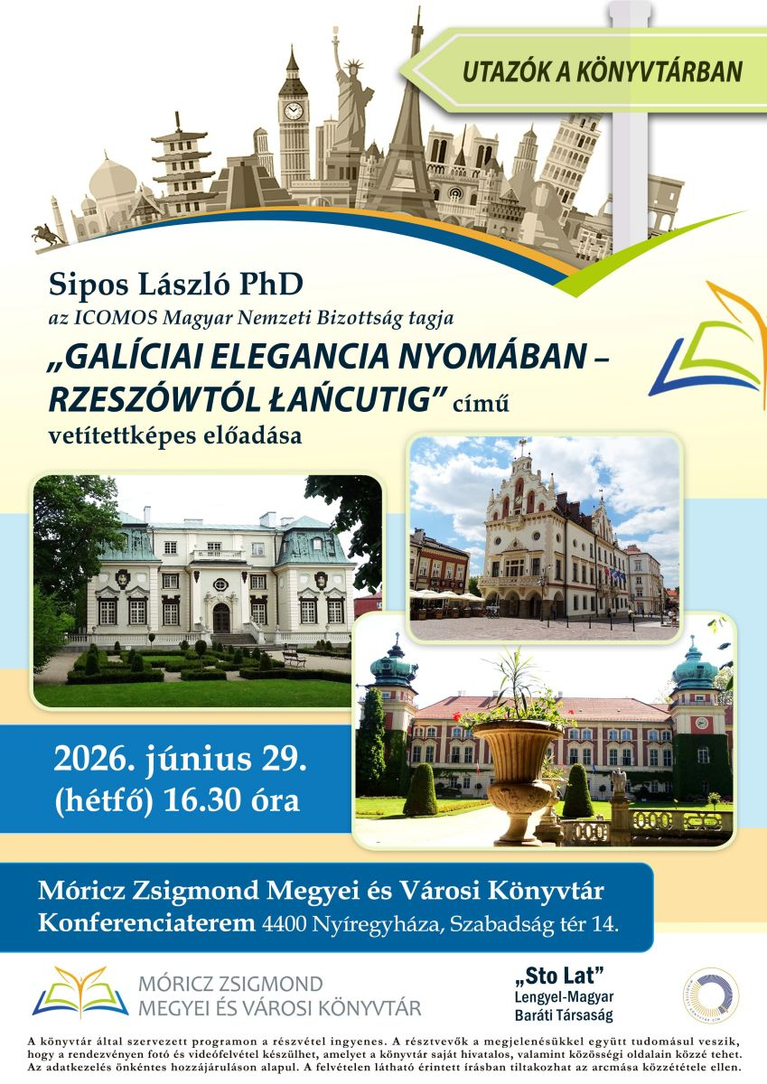 Utazók a könyvtárban