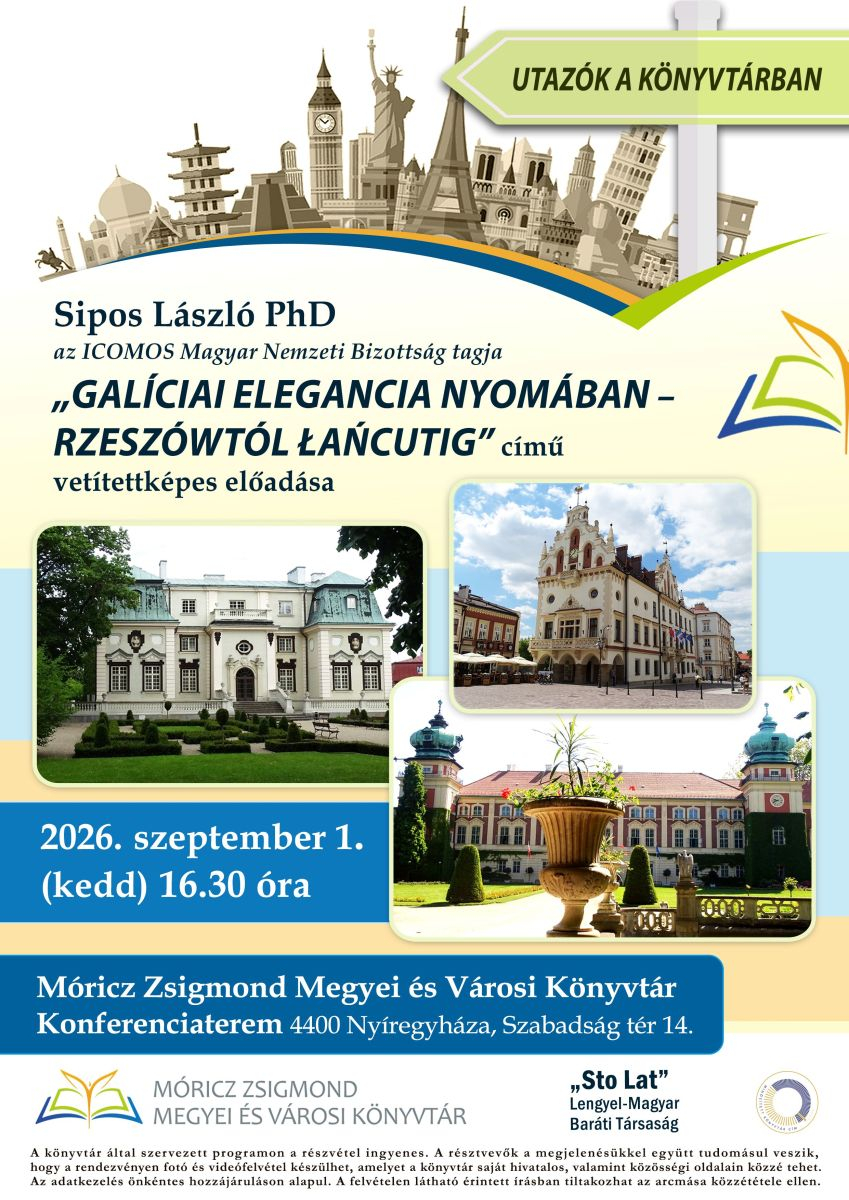 Utazók a könyvtárban
